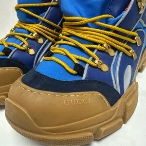 Gucci | Shoes | Gucci Supreme Flashtrek Sega Blue Multicolor  display picture 2